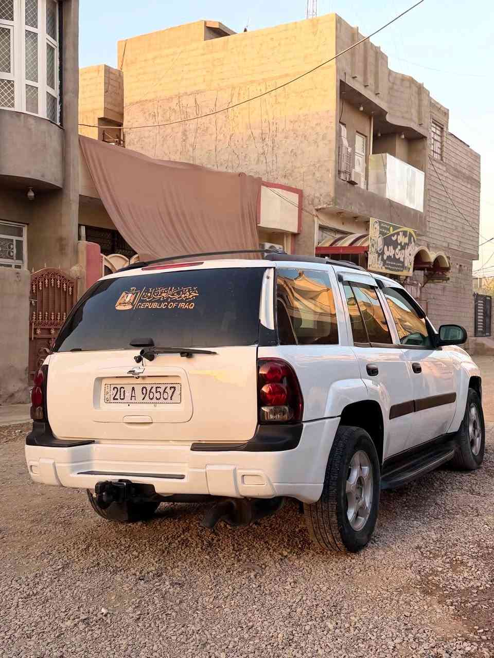 بلايزر ٢٠٠٥ رقم ديالى انكليزي سنويه لل ٢٠٣٠
كير محرك جديد شرط 
منظومه غاز كامله مابيه اي نقص 
صدر جديد امامي خلفي 
تخم تايرات مصبوغه عام للجماليه بدون حادث ولا ضربه 
تبريد ثلج السياره جاهزه مابيه اي نقص 
مكان السياره ديالى بعقوبه *********** 
السعر ٦٨ ورقه بيه مجال للشراي
