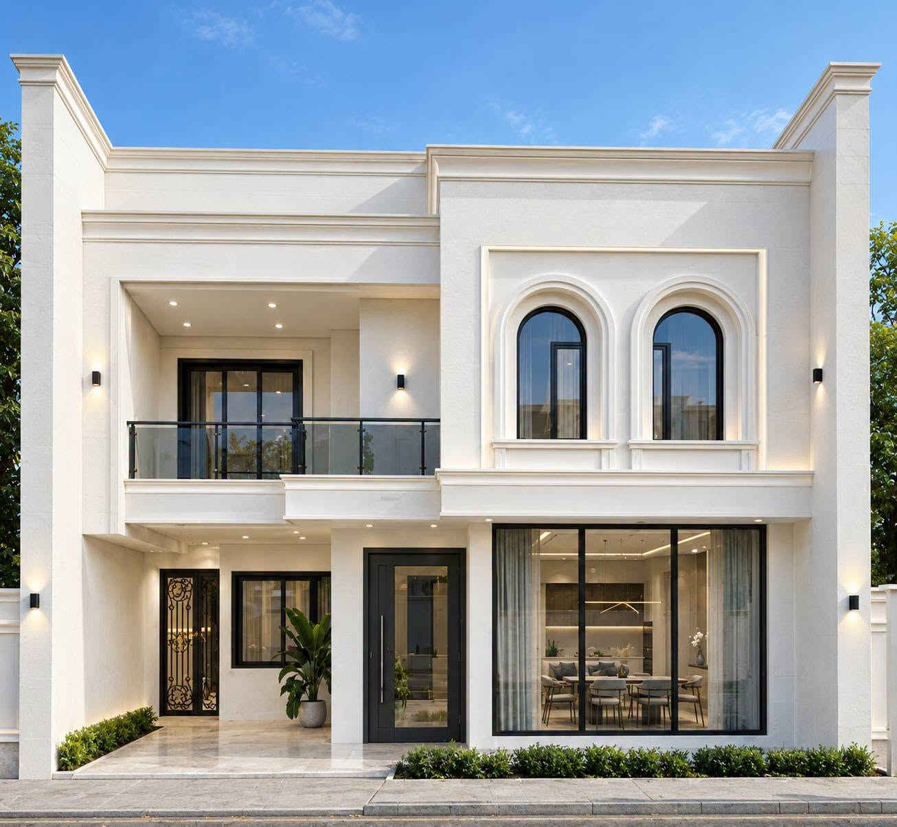 ١٢×١٨م • ٢١٦م٢ • هندسة عصرية