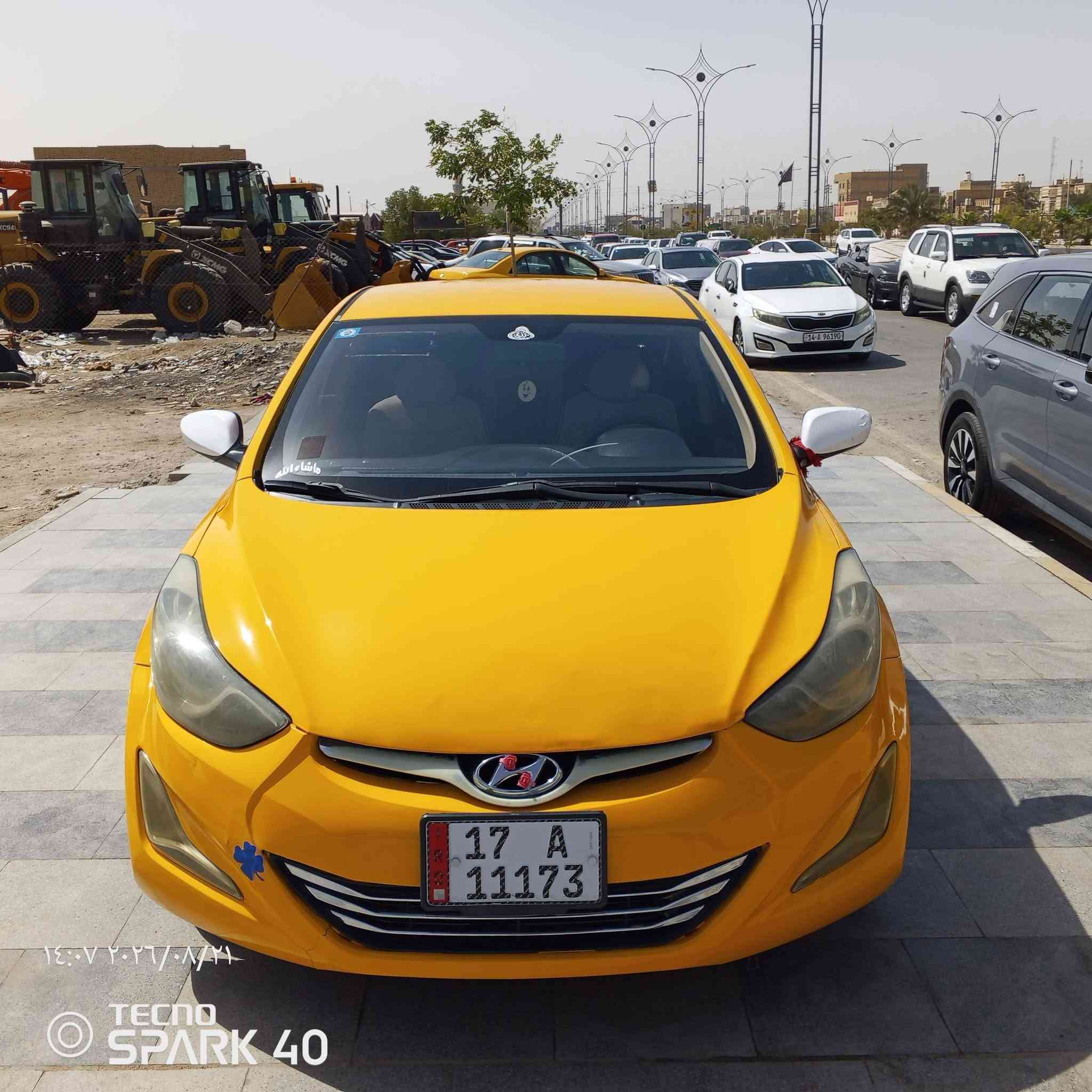سلام عليكم 
سياره الانتره 
موديل 2013
وارد خليجي 
مكينه 1600 دوش 
كير AT
تبريد جاهز 
حداديه جاهزه 
مكان ناصريه 
راعيه يريد مداور 
بيه بس جاملق صفحة السايق مبدل 
السعر 95
لتواصل ***********
