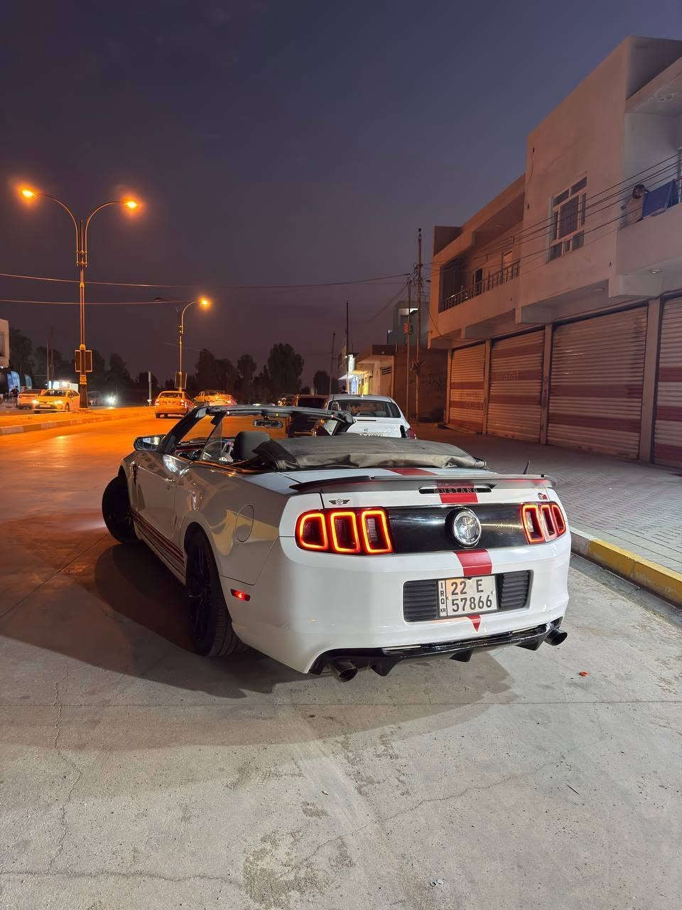 سلام عليكم 
موستانج كشف 2014 v6 
بيها قطعة وحدة صبغ جاملغ خلفي يم سايق، كشف شغال عليها برمجة صوت طلقات ،
سعر128 و بيها مجال مكاني كركوك 
رقم :*********** كركوك, العراق
