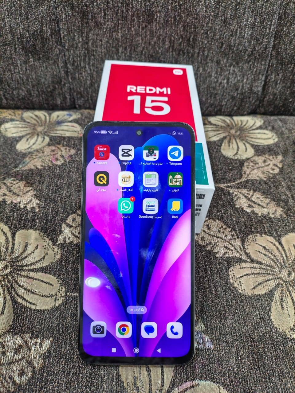 ريدمي 15 • ٢٥٦+١٦ • بطارية ٧٠٠٠