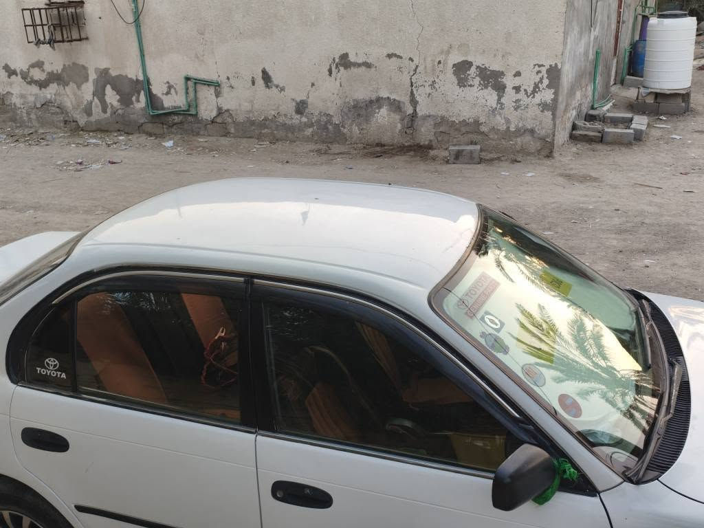 كورولا موديل 95 
سياره بدايت خيط تبخير 
تبريد ثلج باتري جديد زوج تايرات جدد 
كير كفاله وسياره شوف العين 
سياره 52 وبيها مجال كلش بسيط حك الجيه 
العنوان كرمت علي على السده /***********/ البصرة, العراق
