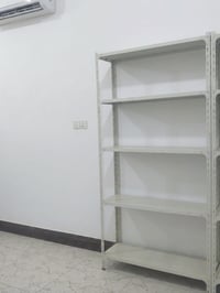 رفوف حديدية • ١٠ قطع • عرض ١م ارتفاع ٢م