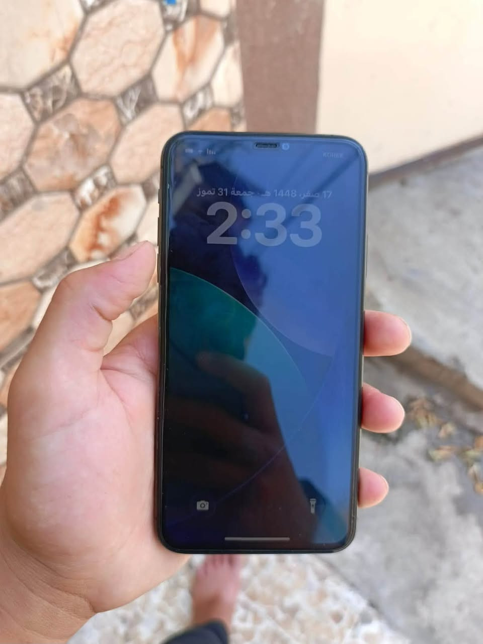 ايفون 11 برو ماكس
بطاريه 100
ذاكره 256
تك سيم
مبدل شاشه وبطاريه اصليات شرط قطاره بل شحن شرط تشحنو مره وحده بل يوم رقم التلفون *********** وتساب 
السعر270 وبي مجال
