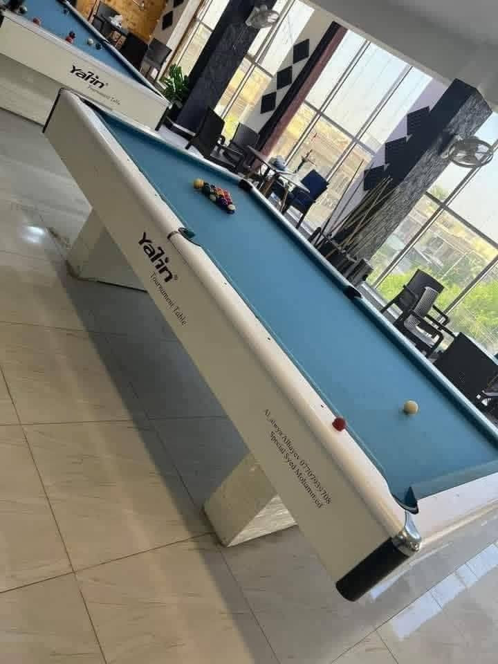 تم وصول وجبة بليارد 🎱مستعمل وجديد ♦️
هدايا وعروض لا تنتهي مع الضمان والفحص ♦️♦️

يوجد كادر متخصص لنصب طاولات 🎱البليارد ♦️

أسعار تنافسية ومناسبة جدا جدا 🔥🎱

للحجز. واتساب او اتصال ☎️☎️ ***********

نص مكتوب في الصور:
- Infinix ZERO X PRO
- HONOR 200 Pro 27mm f/1.9 1/25s ISO1000 POP The Moments