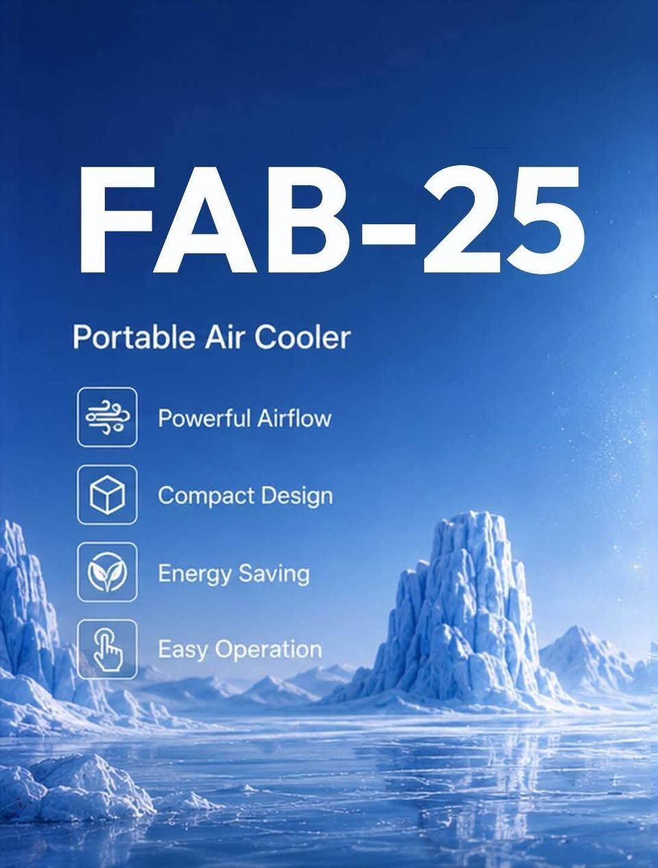 ️ مبرده اوبير OUBER FAB-25
تدفق هواء قوي يصل إلى 25,000 م³/ساعة.
* 💧 خزان مياه بسعة 25 لتر.
* ⚡ قدرة كهربائية 1,500 واط.
* 🎛️ 60 مستوى للسرعة مع شاشة تحكم LCD تعمل باللمس وريموت كنترول.
* ❄️ وسادات تبريد عالية الكفاءة 5090.
* 🌀 مروحة محورية بـ 9 شفرات من النايلون.
* 🧼 نظام تنظيف ذاتي.
* 🔇 محرك عالي الجودة مصمم للعمل بكفاءة.
* 📐 الأبعاد: 108 × 108 × 127 سم.
* 🏢 مناسبة للمساحات الكبيرة، وتذكر OUBER نطاقًا يصل إلى 80–200 م² حسب ظروف الاستخدام. 

FAB-25 مناسبة خصوصًا للمخازن، الورش، المحلات، القاعات والمساحات المفتوحة التي تحتاج إلى كمية كبيرة من الهواء البارد بتكلفة تشغيل أقل من التكييف التقليدي 
السعر :725.000 
للتواصل على الرقم :***********
