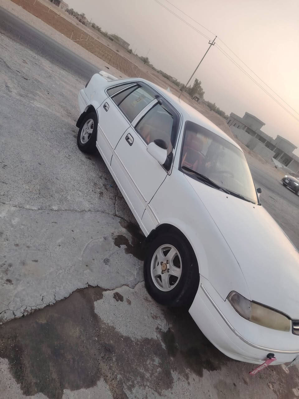 سلام عليكم بيع مستعجل   دايو فراشه موديل 96بسمي
صدر نضيف محرك مفتوح بي بخار
سياره وضع البلاد مابيه خياس ولا معجون ولا ضربه ولا صبغ  شواصي  جدد بلاد بي بارد غليل بدون صبغ سياره احل من لصوره

تبريد بس غاز
تاير جديد كير اوتا سعر38بيه مجال قليل
مكان سياره تكريت العلم ***********
*********** اعتذر من وعده ومراوس
