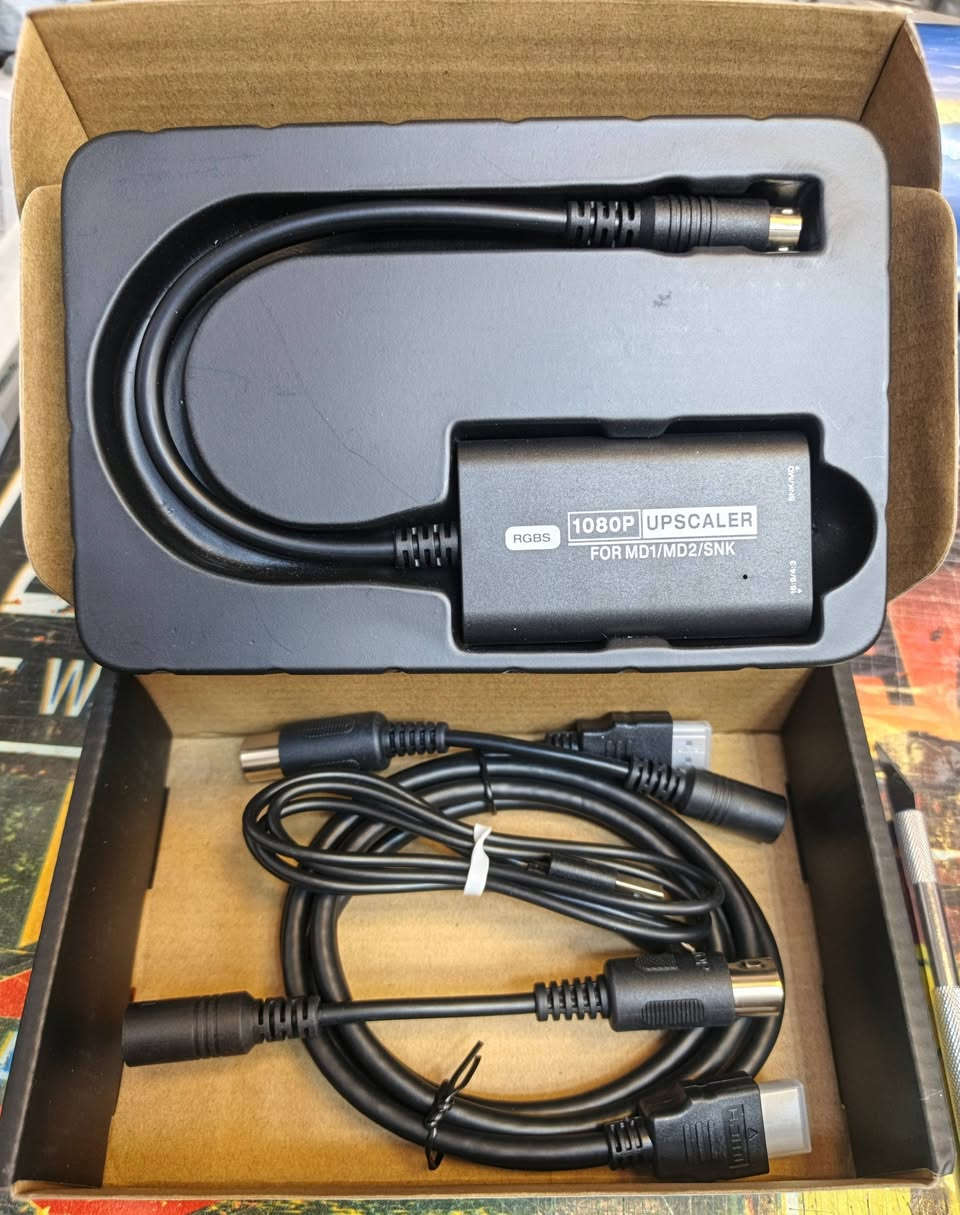 تحويله بدقة  HDMI 1080

لاجهزة العاب سيكا ميكا دراف 

MD1/MD2/SNK

سعر 30 الف دينار 

للتواصل وتساب ***********

توصيل جميع المحافظات 5 الاف دينار
