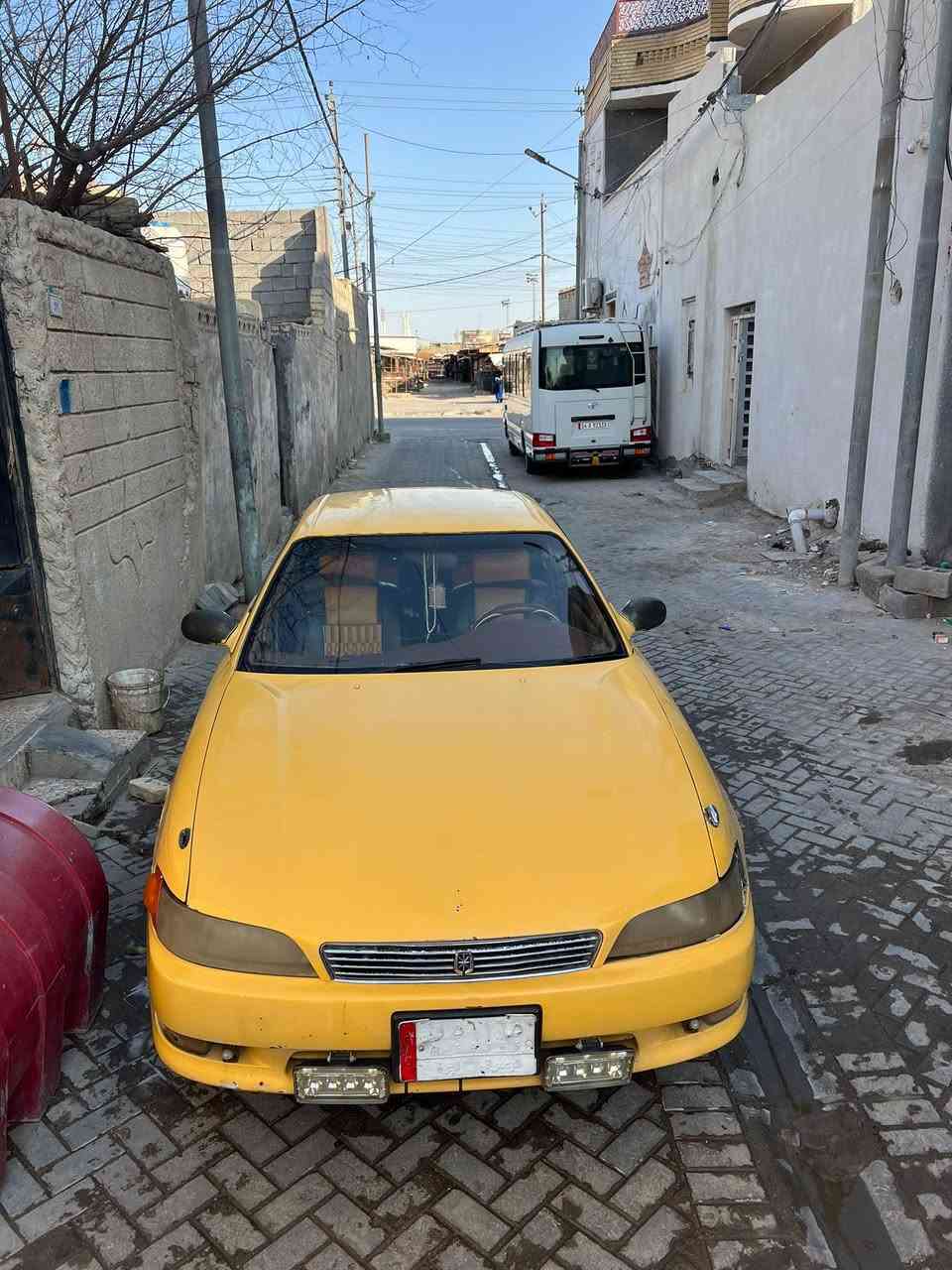 مارك نفخ مديل الفين. مكينه وكير هستوه شادهن المكينه ثاني تبديله دهن مكينه بجيس ونجي. تبريد منضومه كامله كلها جديده. تبريد يخبل.حداديه كلها جديده توب. السياره نصبتها تخبل.يرادلها ترتيب للبطاين البيبان فقط  وسياره حلوه وترايك بغداد. السعر ٤٢ وبيها مجال الشراي اتصال على هاذ الرقم*********** مكانها البصره الحيانيه الطاك
