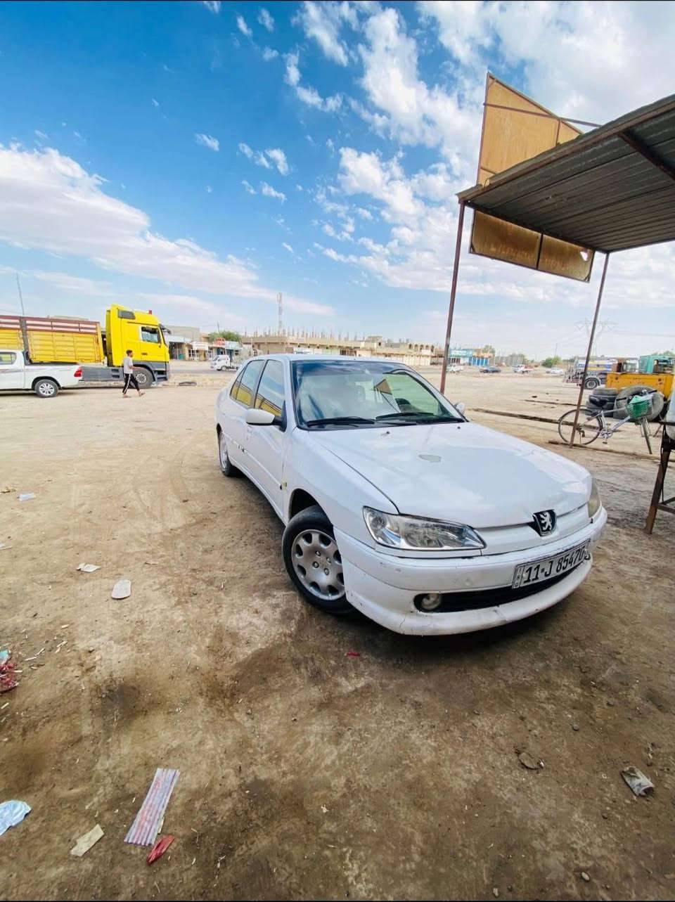 بيجو 306 موديل 2001 رقم بغداد دولي
محرك z6 كير رياضي 
تبريد ثلج 
ضفيرة مابيها ولاجطل شرط
باتري بوش جديد كلشي بيها جديد 
سعر 38 بيها مجال شي بسيط 
*********** مكاني تكريت
