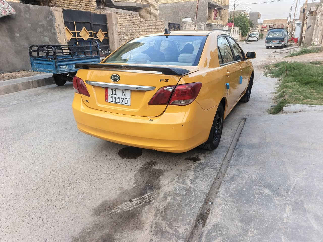 السلام عليكم
@إشارة  السلام عليكم بي واي دي موديل 14 نيو اف 3 بأسمي بيها حادث جاملغ الايمن امامي بدون دواخل جاهزه على اخر حبايه مصبوغه حزام جماليه مو اكثر لا توجد خياسات سعر 45 وبيها مجال حك الجيه والسياره كل نقص مابيها بس اريد ابيعها لحكم عملي لان اصفر ممنوع الهذا السبب فقط فا كل عيب مابيها مكاني بغداد ابو غريب *********** يوجد واتساب  مكينه هوندا ياباني كير عادي ضفيره جديده كلوب واحد مابيها نقص اني مو من ذوله الي ينشرون شي وتجي تشوف شي ثاني نفس الصور واحلى واذا اكو مراوس خصوصي حسب القناعه ترهم
