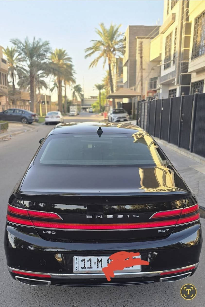 جينيسس G90 • ٣٣٠٠ توربو • حادث خلفي