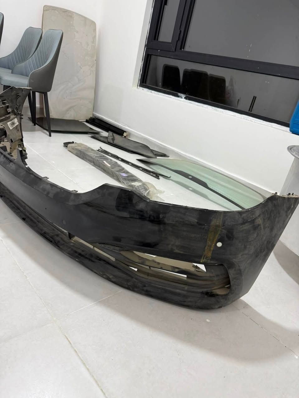 سعر جداً مناسب 
دعاميه BMW G30 2018 كامله تخم حساساتها موجوده ما بيها اي نقص نظيفه ما بيها ضربه سعرها $200 
مكاني بغداد مجمع دار السلام مجاور جامعه اشور 
للتواصل ***********
