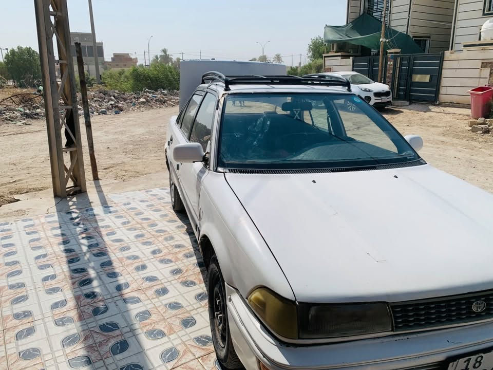 سلام عليكم للبيع كورلا موديل ٩١ سيارة جاهزة من كلشي كهربائيات وتبريد شغال مكان سيارة بابل ***********
سعر ٣٦ وبي مجال
