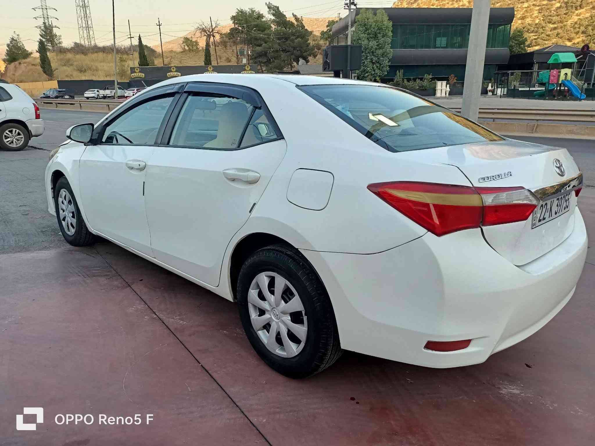 كورولاخليجية سعر103 ومجال بها تخم تايرات جديدة وباتري جديدة سيارة باسمي تحويل وغرامات بشرط صبغ ستة قطع صبغ بدون شاصي بدون داخل بدون بونيد بدون سقف بدون صندوق لون ابيض ثلجي عنوان دهوك رقم ***********

نص مكتوب في الصور:
- OPPO Reno5 F