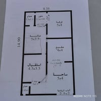طابو زراعي • ١٢٥م • اكثر من ٣غرف
