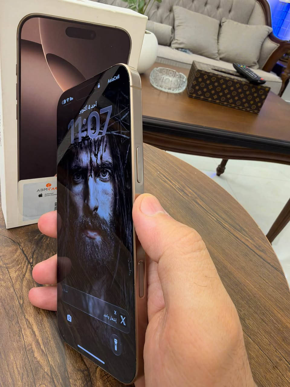 📱 للبيع آيفون 16 برو ماكس
🔹 الذاكرة: 256GB
🔹 إصدار: شرق أوسط
🔋 صحة البطارية: 90%
✨ النظافة: 100%
👤 استخدام شخصي
📍 الموقع: الكرادة داخل

📞 للتواصل والاستفسار:
***********
