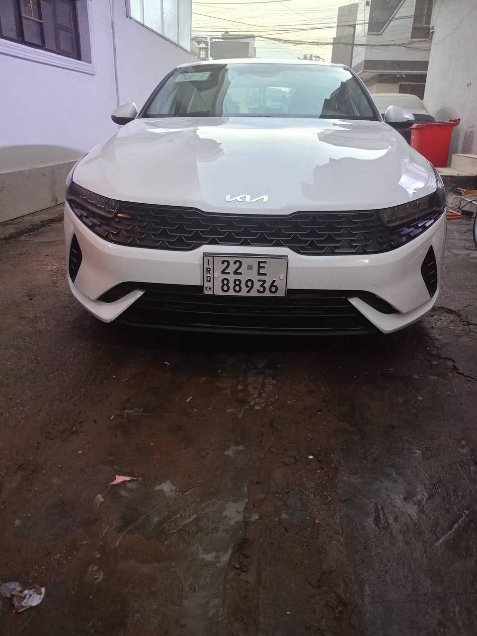 السلام عليكم
كي 5 2022 وارد امريكي باسمي رقم اربيل حادثها جاملغ وباب السايق السيارة نضيفة ماشية 62 الف 
المواصفات 
رادار امامي 
رادار خلفي
رادار جوانب مري
بصمة 
مانع انزلاق 
تحديد مسار 
قيادة ذاتية
اربع وضعيات للمحرك 
المحرك 1600 تيربو🚀
السعر 160 وبيهة مجال غير متواجد عل فيس الشراي يتصل على هاذ رقمي ***********
