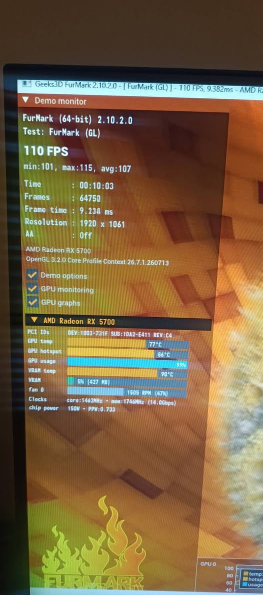 حاسبة العاب قوية للبيع
M. B gigabyte B560
Cpu i5 11400f
Ram 16 gb ( 8*2 3200 ) lexar
Cpu cooler deep cool rgb
Gpu Rx 5700 8gb sapphire pulse 
Hdd 1 tb 
M. 2 120 gb 
Psu segotep 750 w
Case red dragon 4 fans rgb
السعر ٧٠٠ الف
العنوان بغداد الطوبجي
يوجد توصيل 
***********
