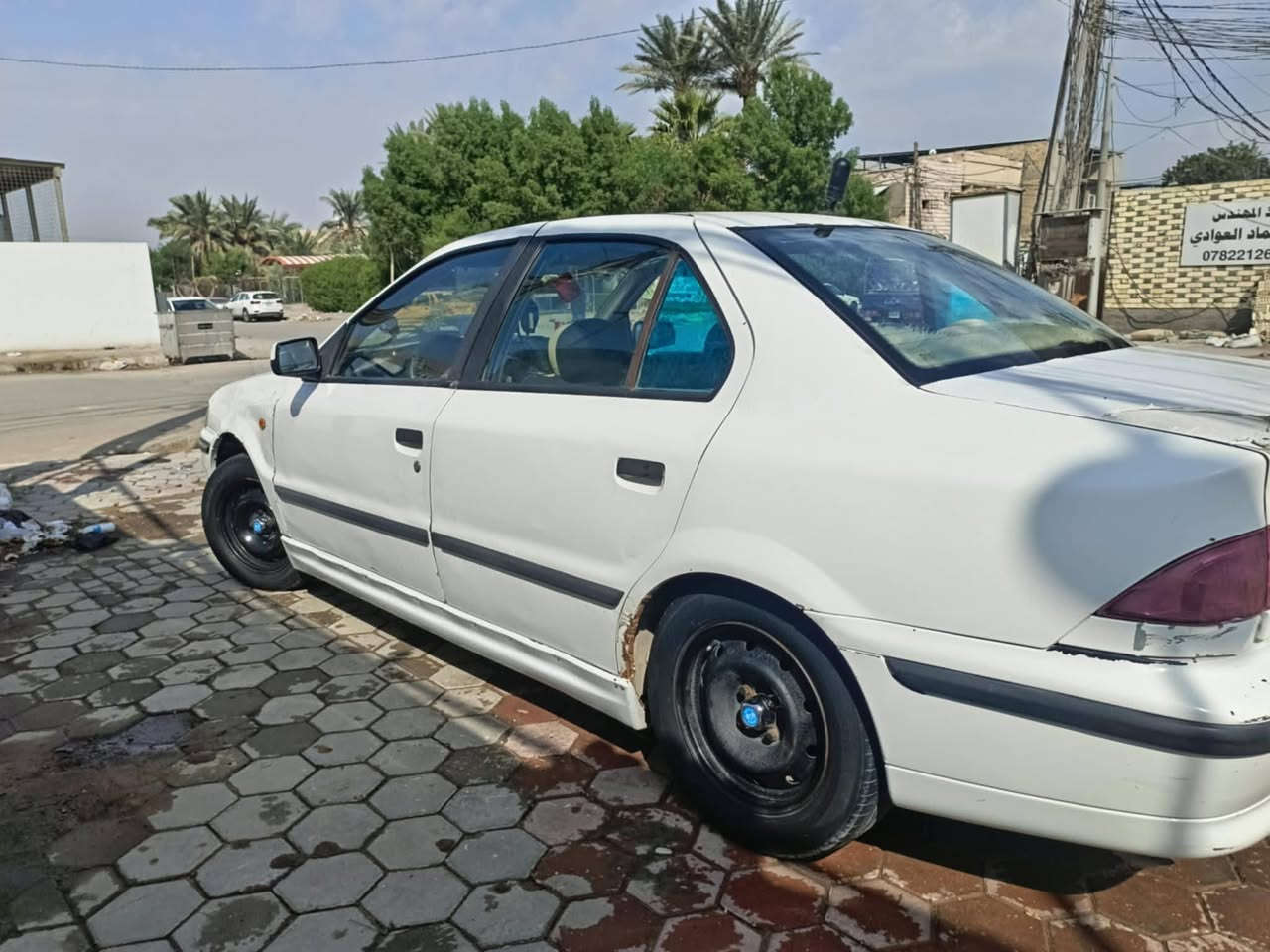 سمند للبيع موديل 12 رقمها انكليزي كير ومحرك مكفولات الكشر مامكفول من الطخات تحويل ثاني يوم 
تبريد شغال  العنوان نجف، الرضويه 
سعرها 36 وبيها مجال الاستفسار اتصل على الرقم او المراسله واتساب ***********،،،،، ***********
