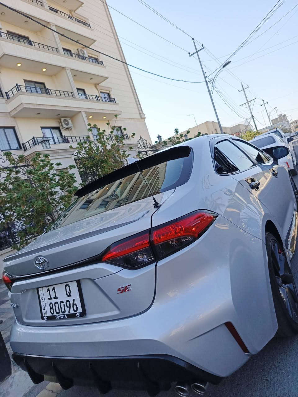 كورلا se بانزين فقط محرك الفين طاحونه موديل 2024 للبيع وارد امريكي حادث بنيد مبدل بدون دواخل والجاملغ نفسه راجع بارد صور الحادث موجوده بالمنشور السياره فول ماعدا الفتحه بصمه تشغيل وابواب وصندوك اشارة ترحيب اوتو هولد سايد بريك بصمه والسياره مسستمه وجاهزه مابيها نقص رقم بغداد انكليزي بأسمي ماشيه 28 ميل السعر 145 وبيها مجال مكان السياره فلوجه  للاتصال ***********
