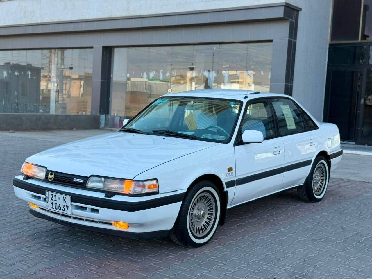 للبيع مازدا حجم626 موديل 1991گير عادي محرك 8بخ تبريد شغال سياره بي مكانات صبغ بدون ضربه بدون خياس سبب تقشير رقم سليمانيه دولي سنويه منتهي هزاز جديد بي كوبون بنزين سياره جاهزه بدون نواقص سعر 50 مكان سياره كركوك شورجه*********** كركوك, العراق
