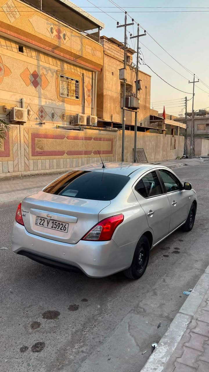 السلام عليكم للبيع نيسان سني لون سلفر هندي بليته زركه موديل 2023 رقم أربيل سنويه لغايه 2030 سياره كفاله عامه ضربه وصبغ وتبديل وفتح وبارد مكينه وكير كارتون تبريد ثلج حداديه جديده سياره جديده بمعنه الكلمه ماشيه 58 الف كيلو السعر 105 وبيها مجال قليل هذا رقمي *********** مكاني البصره
