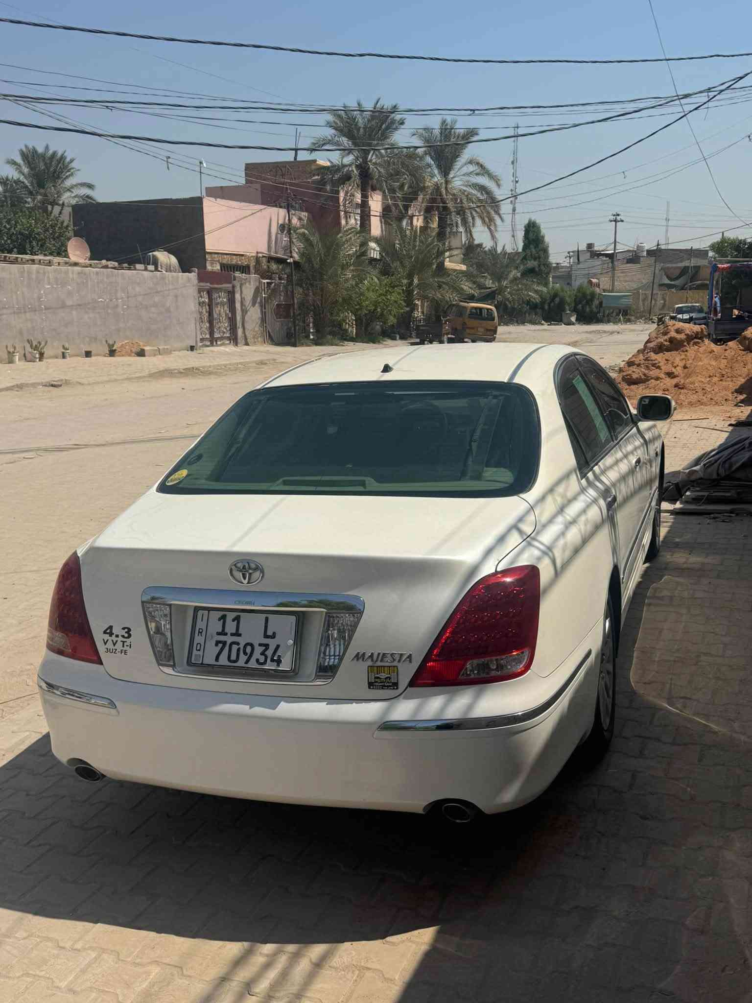 ماجيسته موديل 2005
رقم بغداد قرار 48بأسمي
تحويره نجف كامل مع البريك فقط كفر الدشبول امارات
فول بطن عدا الفتحه
سياره (كصه قماره فقط)
السعر 150وبيه مجال
 استفسار اكثر ***********
مكاني نجف /مناذره
