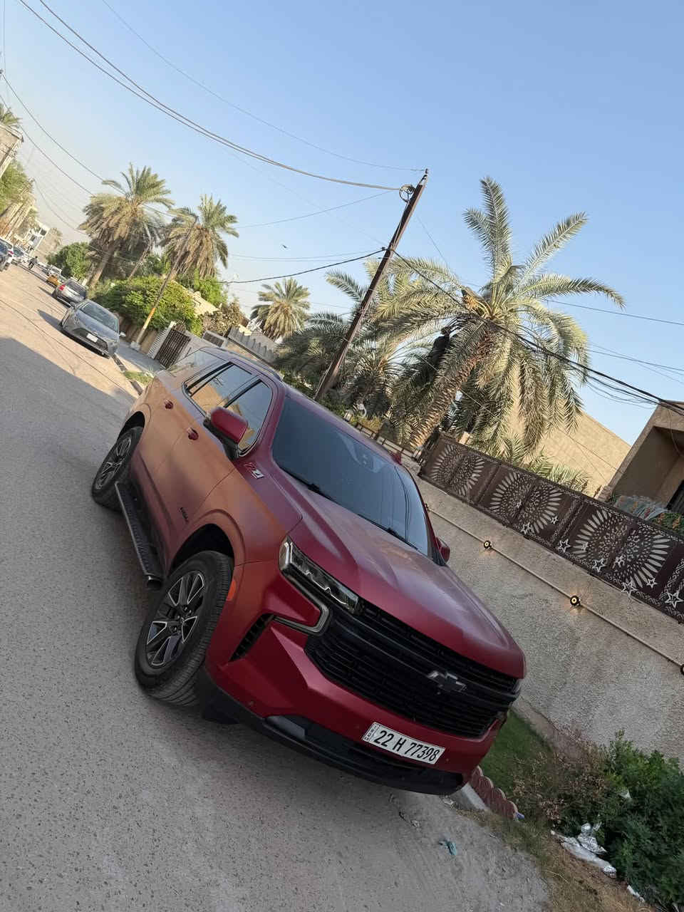 سلام عليكم شوفرليت تاهو 20021 سياره فئهz71 فول لفول  1.1
ماشيه170 كيلو عليها ادامه جديده 
سياره عليها كتاب تضليل 
عليها ppf طافي 
سياره جاهزه ع اخر حبايه 
باسمه سنويه هزه جديده
صور الحادث والسونار بلمنشور 
مكاني بغداد 
*********** 
سعرها 320 وبيها مجال وكلشي اكو بسوك
