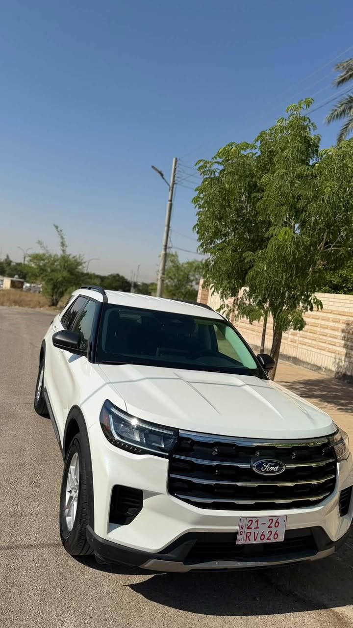 السلام عليكم 🌹
🚘 للبيع فقط – بدون مراوس

🔥 فورد إكسبلورر 2025 شكل الجديد
🇺🇸 وارد أمريكي
⚪ اللون: أبيض
⭐ المواصفات: Active

🔹 بيها ربع الصندوق الخلفي صبغ فقط
🔹 بدون دواخل
🔹 بدون إيرباك
🔹 البجم الخلفي كبس
🔹 ماشية 3 ميل فقط – لوك
🔹 رقم الشاصي مرفق بالصور
🔹 بدون رقم
🔹 تترقم شمالي فقط

📍 المكان: خانقين

📞 ***********
