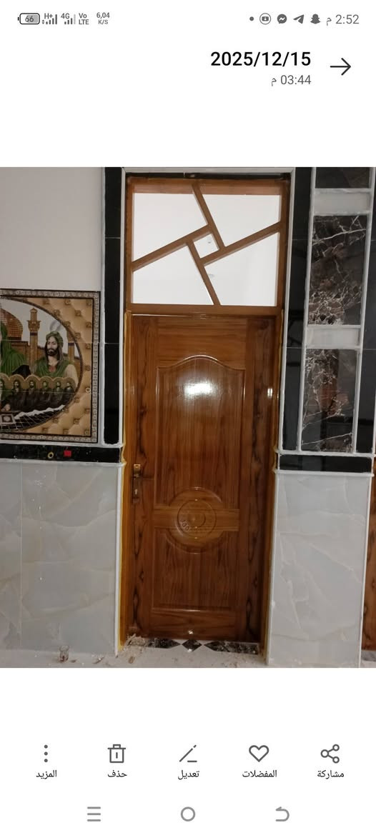 نجارة حسب الطلب • أبواب درجة أولى