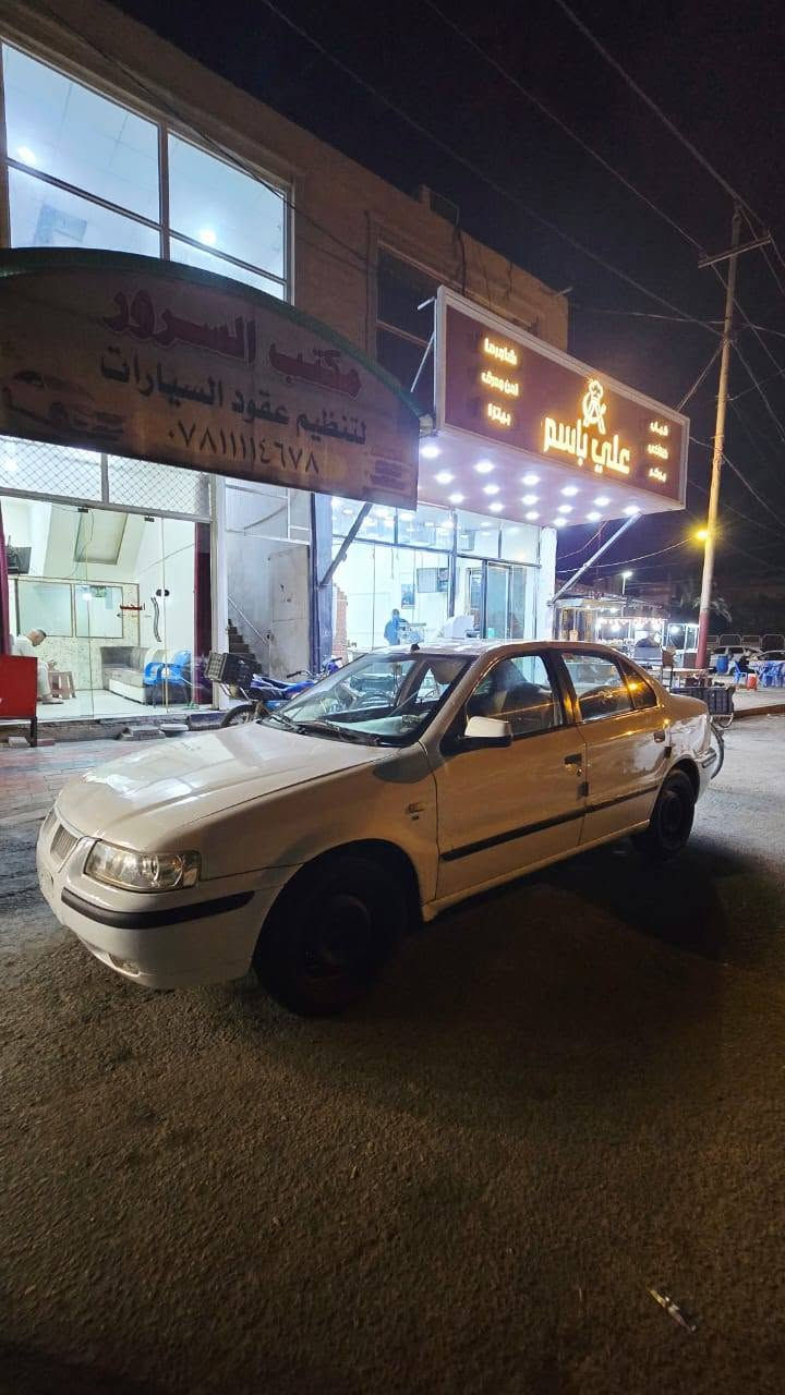 يابه سلام عليكم 
 سمند مديل ١١ للبيع رقم بغداد السياره جاهزه
 مكفول لا تبديل ولا ضررر 
 مكانها النجف قضاء المشخاب للأستفسار ***********
