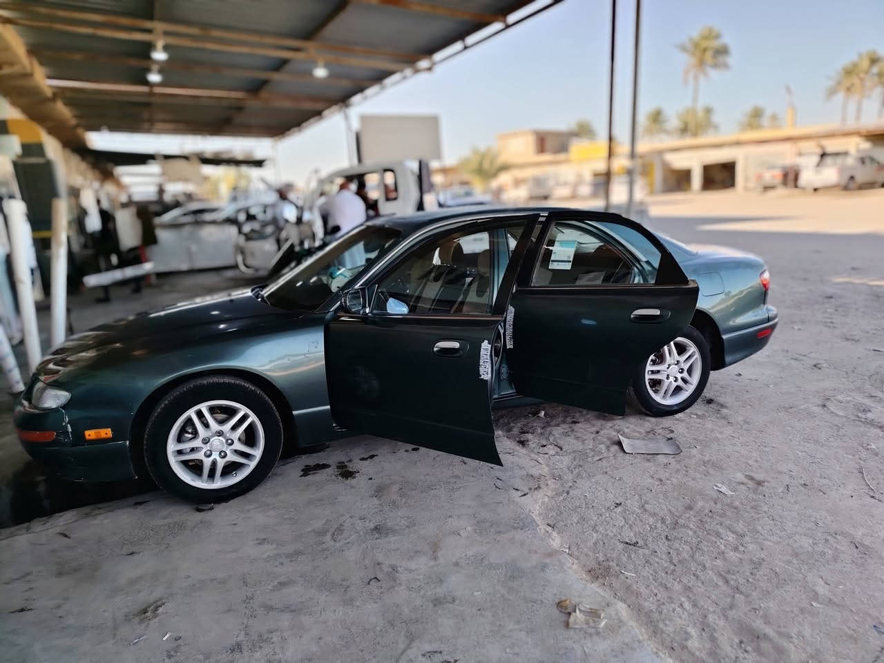 مازده موديل 2000 للبيع مكينه 6سلندر نضيفه رقم بغداد دولي السعر 47 ورقة ***********
