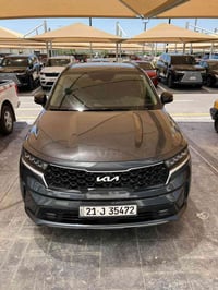 كيا سورنتو موديل2022  محرك 2.5 تيربو فول مواصفات VIP كشنات 7 راكب   ال...