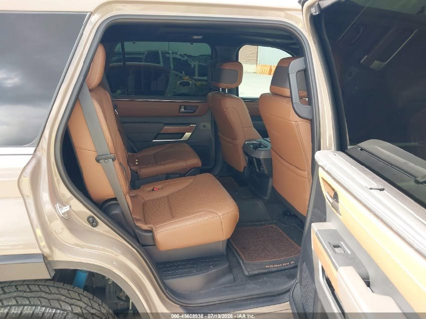 🚨 **إعلان مزاد** 🚨

🔥 **2026 TOYOTA SEQUOIA 1794 EDITION** 🔥

📅 **موعد المزاد:** يوم الأربعاء المصادف **2026/9/9**
⏰ **وقت المزاد:** 4:00 مساءً

🔹 **المواصفات:** TRD OFF ROAD
🔹 **الموديل:** 2026
🔹 **المحرك:** 3.6L هايبرد
🔹 **اللون:** مميز
🔹 **الممشى:** 8,820

📍 **مكان السيارة:** أمريكا – ولاية **Dallas**

🚢 **كلفة الشحن من أمريكا إلى المنطقة الحرة – عمّان:** 1,850
*تُضاف باقي المصاريف بعد الشراء.*

✅ **ملاحظات مهمة:**
• يصلح دخول السيارة بكتاب الشهداء.
• متوفر دفع رسوم الجمرك على الفاتورة.

📍 **عنوان الشركة – الفرع الرئيسي:**
بغداد – المنصور – شارع البرج – مقابل التفاح الأخضر

📞 **للاستفسار:** ***********
