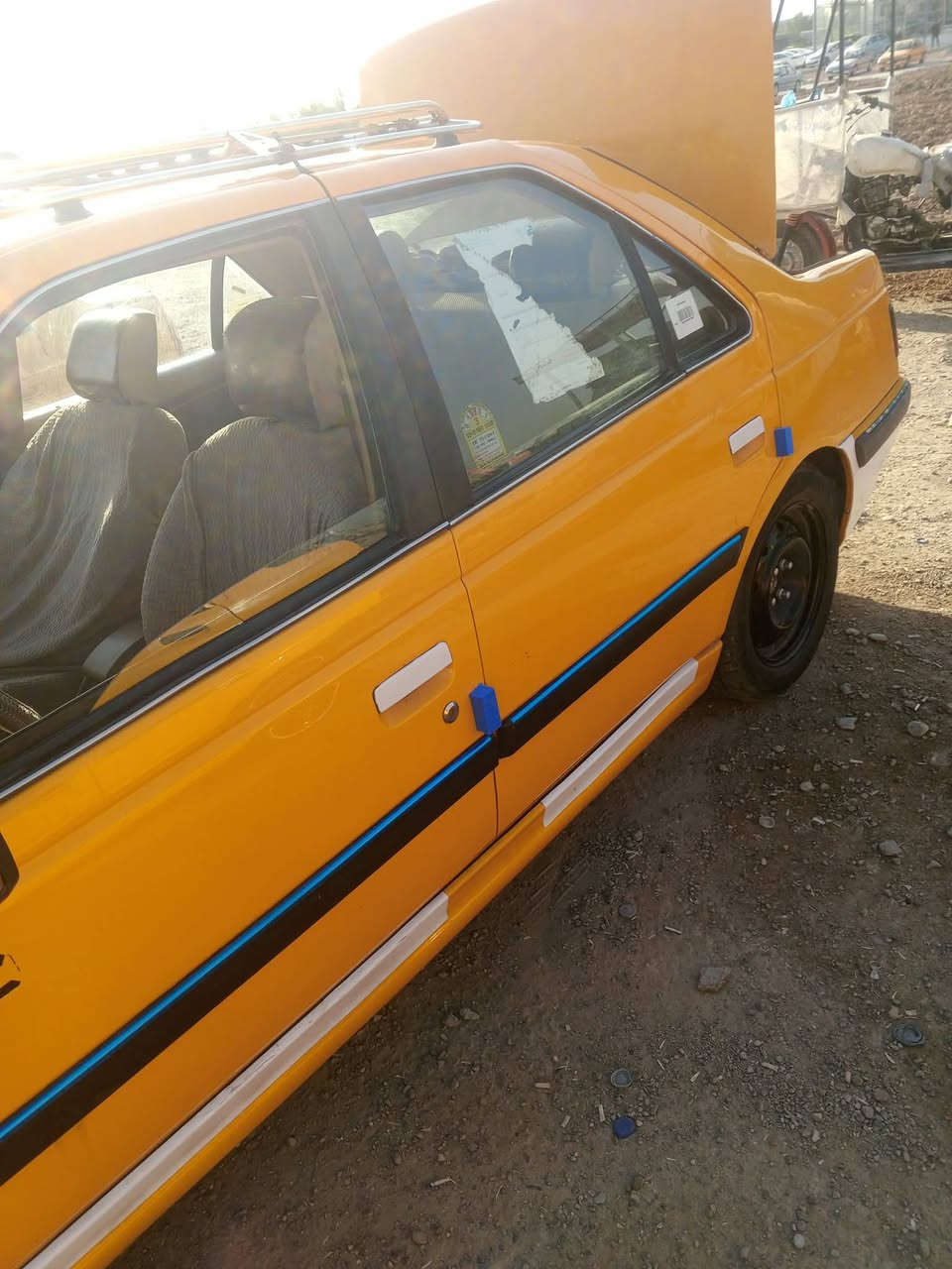 بيجو بارس موديل ٢٢
تحويل مباشر
مصفره هيئه وغرامه
منظومه غاز
بيه طخه بلبنيد 
وضربه بلصندوك
سعر ٥٧ بيها مجال
بغداد العبيدي 

***********
