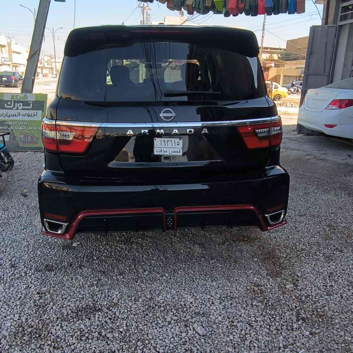 نيسان ارمادا 24محدثه نسمو ماشيه 40الف رقم بغداد شهداء بعدلها اقل سنه وتتحول بيها شبر صبغ بالبنيد بدون ايرباك لاستفسار ***********
