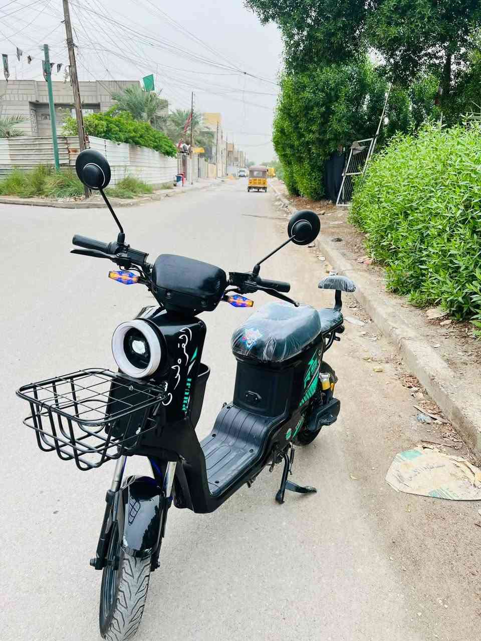 دراجه كهربائيه • نضيفه • ٥بطاريات ٢٠٢٦