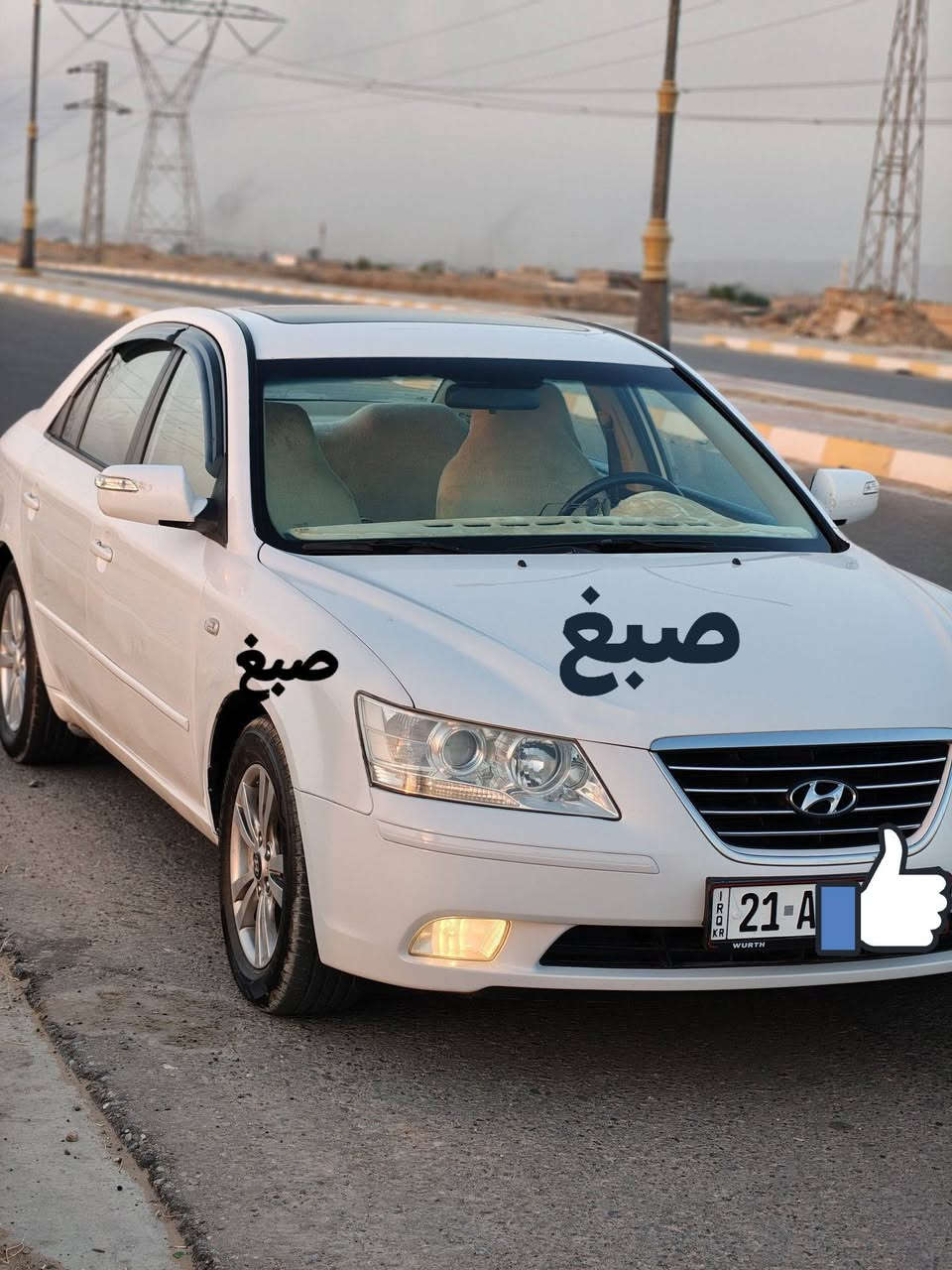 سوناتا 2009 • محرك 2400 • رقم سليمانيه