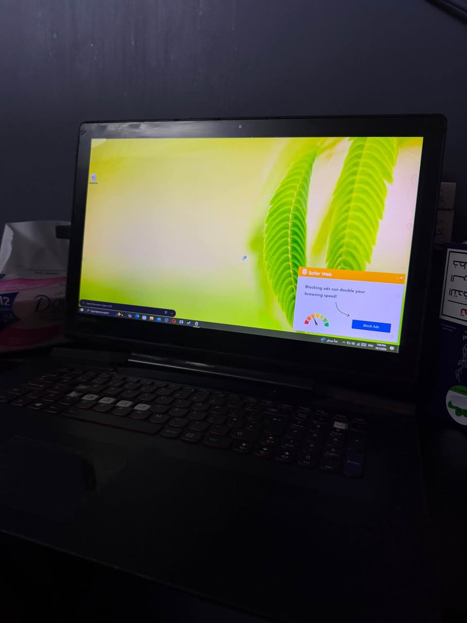 💻 لابتوب جيمنج للبيع
 * المواصفات:
   * المعالج: i7-6700HQ
   * الرام: 16GB
   * كارت الشاشة: GTX 960M 4GB
   * التخزين: SSD 1TB
   * وياها الشاحنة الأصلية.
 * الملاحظات:
   * الكيبورد عطلان (تشتغل بكيبورد خارجي).
   * البطارية عطلانة (تشتغل مباشر على الشاحن).
 * السعر: 250 ألف دينار
 * المكان: بغداد / الشعب بغداد, العراق
