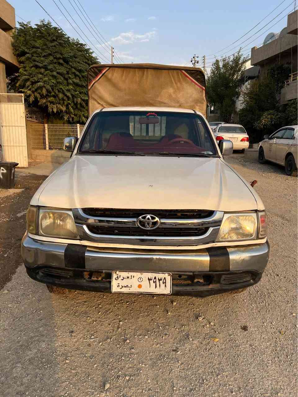 تویوتا هایلۆکس تاک
مۆدێل ٢٠٠٣
مەکینە سپی مەرغووب
مەکینە بخاخ
ئارمی پلاستیکی سلیمانی
***********
*********** السليمانية, العراق
