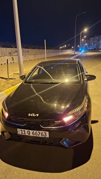 كيا فورتي ٢٠٢٤ امريكي صور الحادث بلمنشور وبلعراق صار بيهة طخة خفيفه بل...