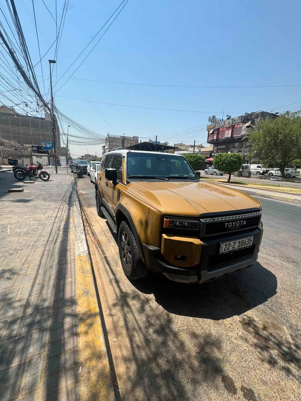 السلام عليكم
برادو 2024 ادفنجر اعلى مواصفات تو كلر 

 مكفوله من بارد من صبغ من تعديل بيه مكانين شخط

ماشيه 47000

الاستفسار ***********
