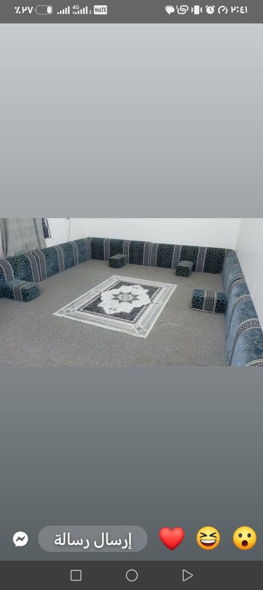 السلام عليكم عندي اغراض بيت للبيع باسعار مناسبه عندي
تخم يصير ديوان همين بسعر جدا مناسب للاستفسار مراسلتي خاص او الاتصال علي الرقم *********** وتساب

