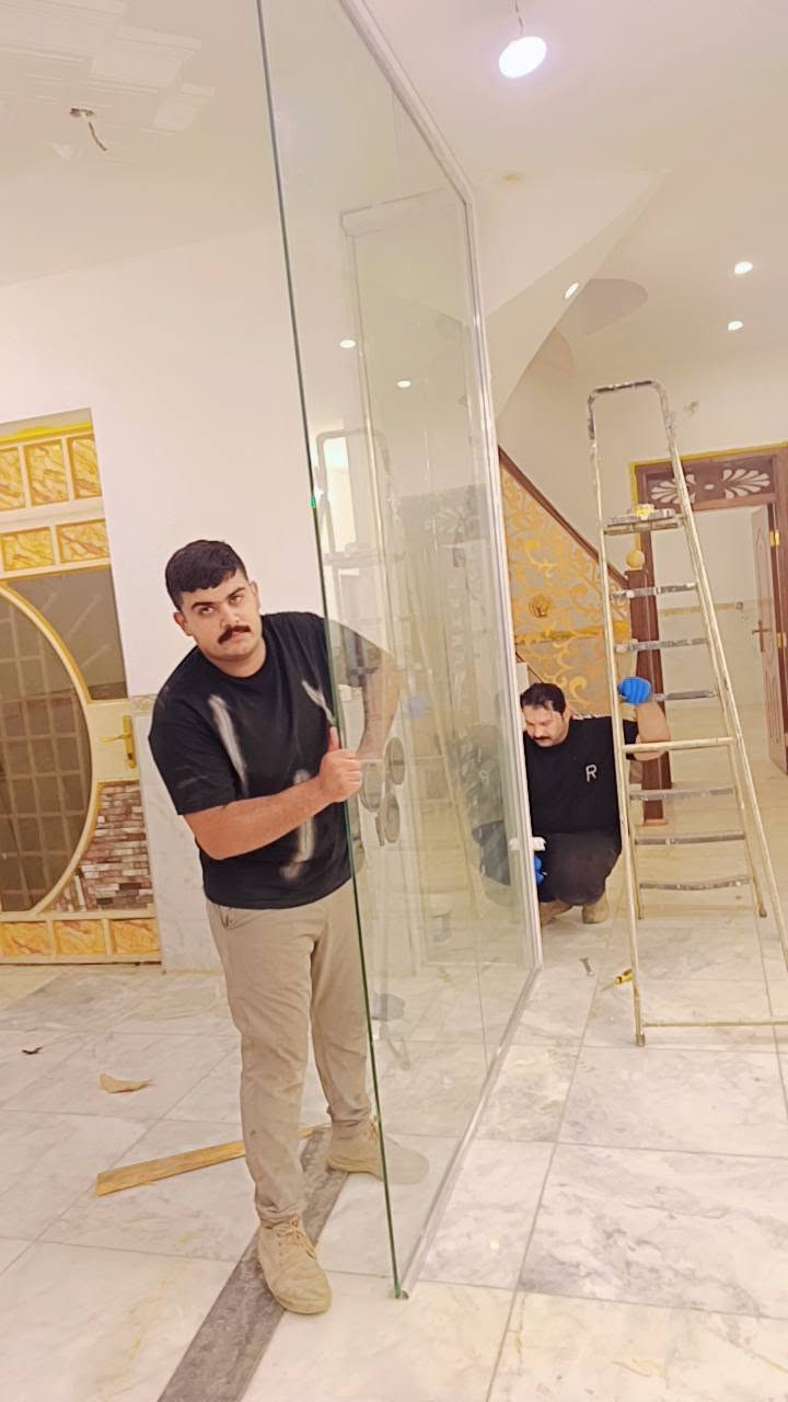 زجاج سيكوريتي • واجهات المنيوم جي 60 • ابواب كهربائية