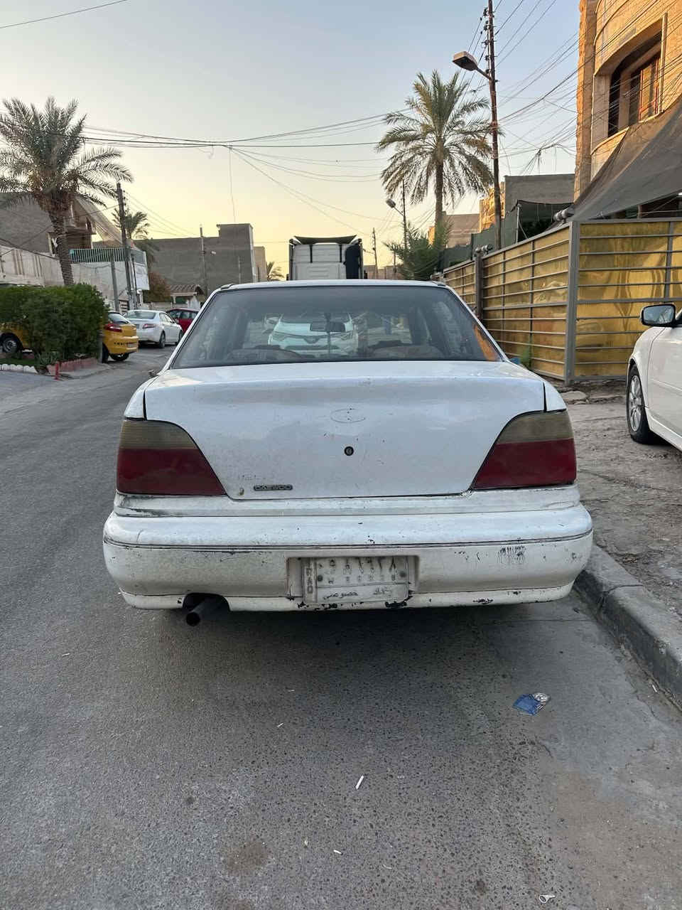 السلام عليكم
للبيع دايو سلو 1995 موديل
 رقم بغداد باسمي سنويه تسقط 2027 مكينه نضيف كير نضيف فقط تاخير بلبك صدر جديد سياره مابيها نواقص 
كهربائيات على وضع الشركه السعر 25 ورقه بي مجال بسيط
رقم الهاتف *********** مكاني بغداد العامريه
