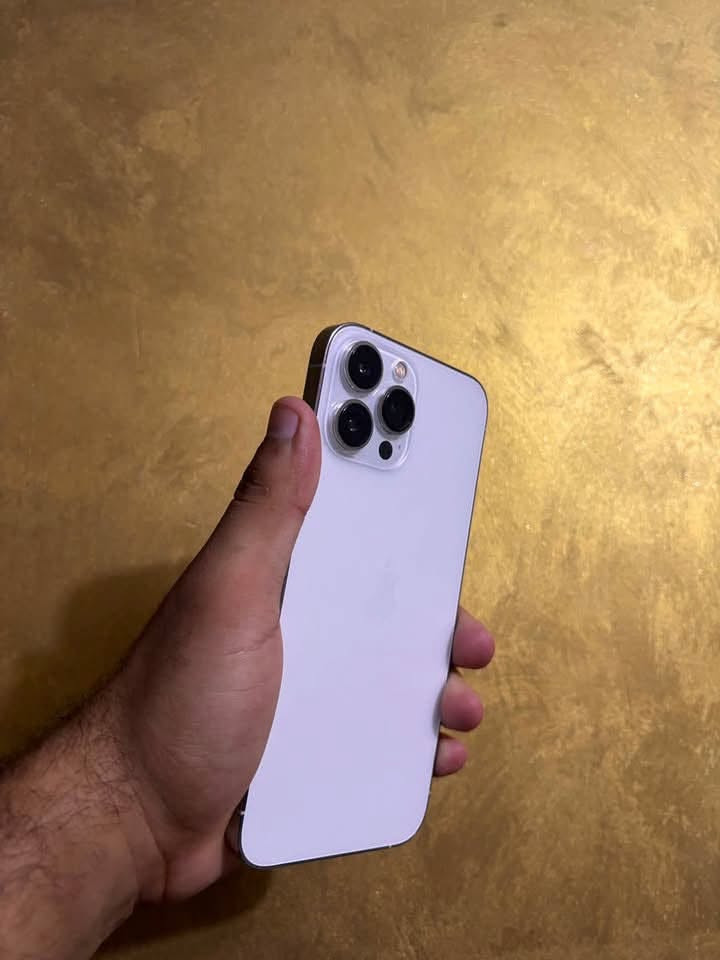 📱 آيفون 13 برو ماكس
🤍 اللون: أبيض
💾 الذاكرة: 256GB
🔋 البطارية: 79%
🛡️ الجهاز مكفول بكفالة عامة
✨ 

💰 السعر: 680 ألف
🤝 بي مجال للشراي 

***********/ واتساب
📍 المكان: بغداد
