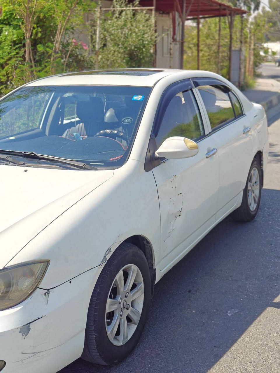 سياره ليفان 620 محور كير فقط بيها ضرر باب السايق وبيها تلقيطات تبريد تدفئه شغال بيها كاربون سنويه بسمي  رقم بغداد مسطره طخم تايات جديد شرط التحويل السعر 48 وبيها مجال مكان السياره الموصل جانب الايمن 
***********
***********
