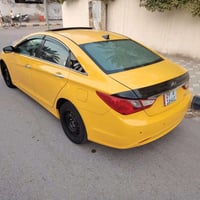 سوناتا موديل 2011 مضلع وارد امريكي حادثها جاملغ لامامي بدون دواخل دواخ...