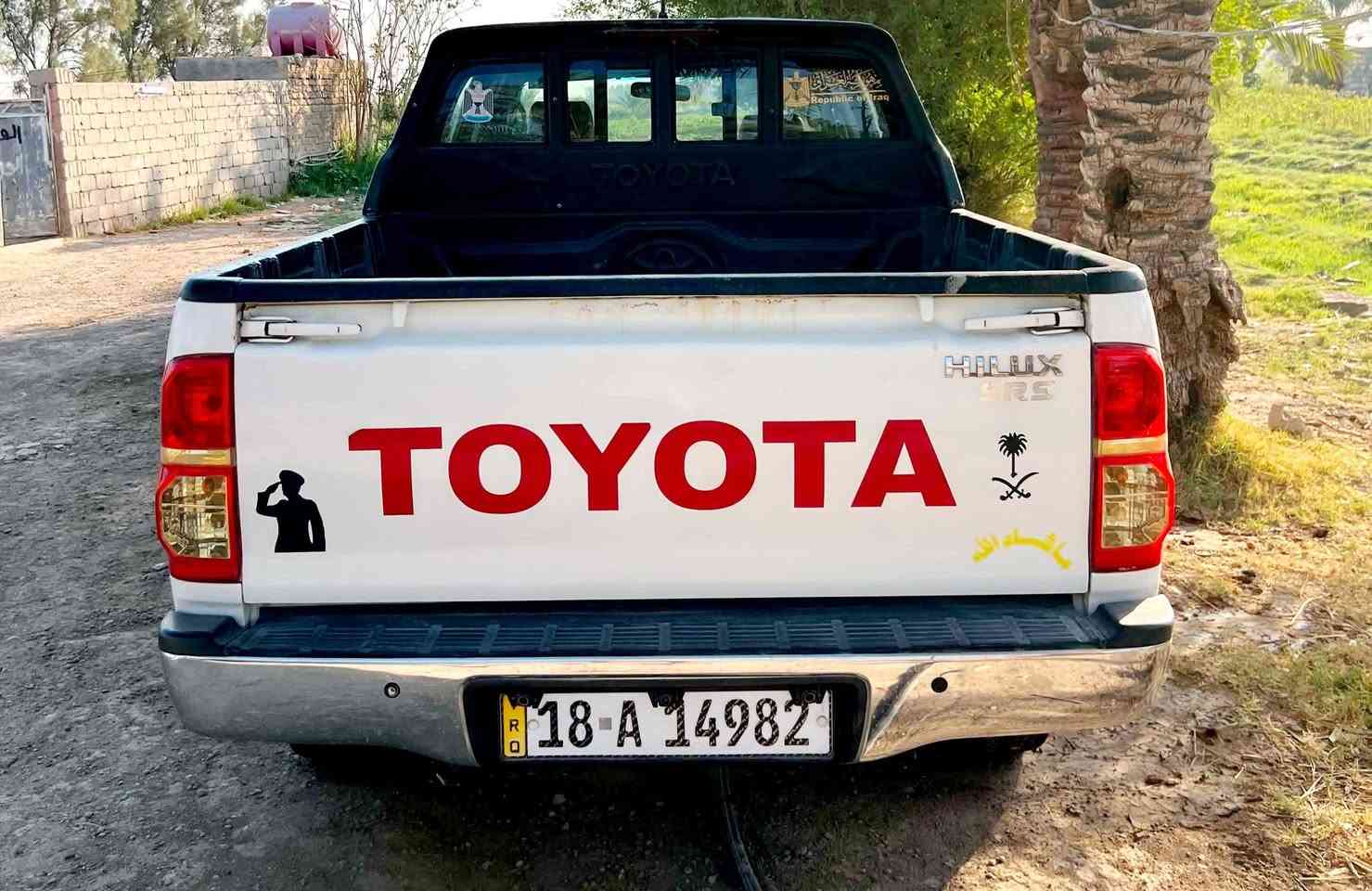 السلام عليكم
تيوتا هايلوكس4×4 فور ويل
موديل 2014 كويتي كير عادي
 رقم بابل الدولي كير ومحرك وحداديه وتخم تاير وكهربائيات وتبريد كله جديد 
مبدله الدعاميه لأماميه وبيها بارد كد شبر بالباب الباقي كفاله 
للبيع او المراوس بفور ويل تماتيك
العنوان بابل الشوملي 
للأستفسار اكثر لأتصال على الرقم
***********
